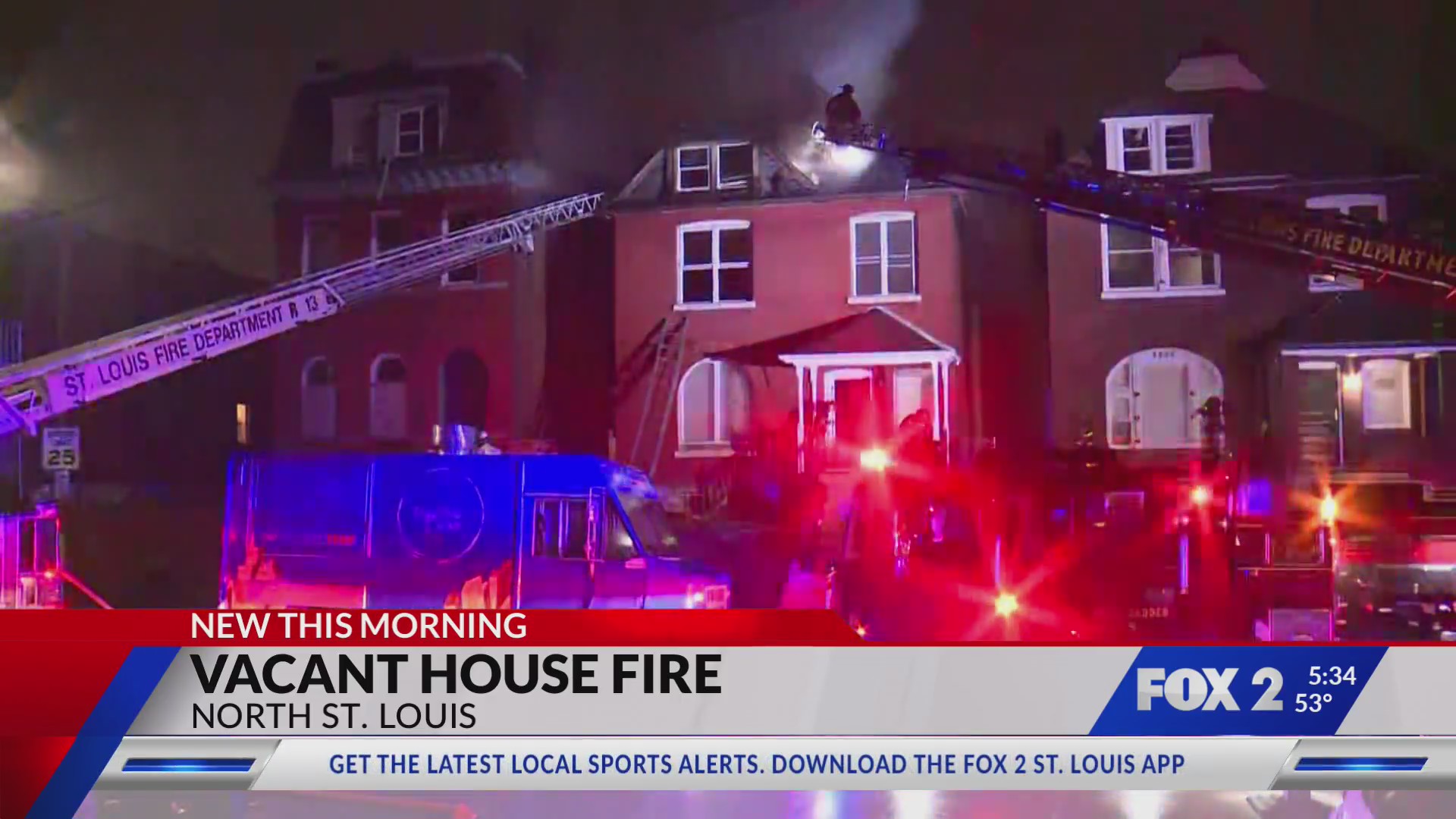 No injuries reported in vacant house fire in north St. Louis – FOX 2