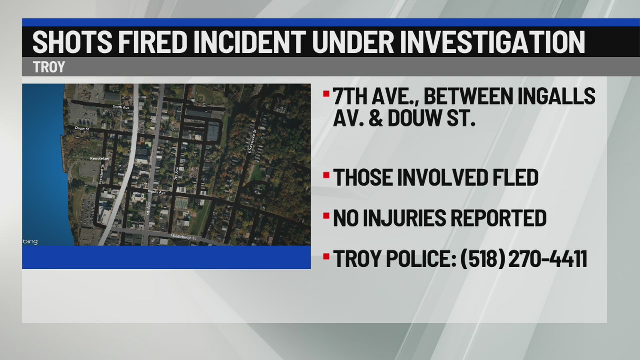 Shots fired incident under investigation in Troy – NEWS10 ABC