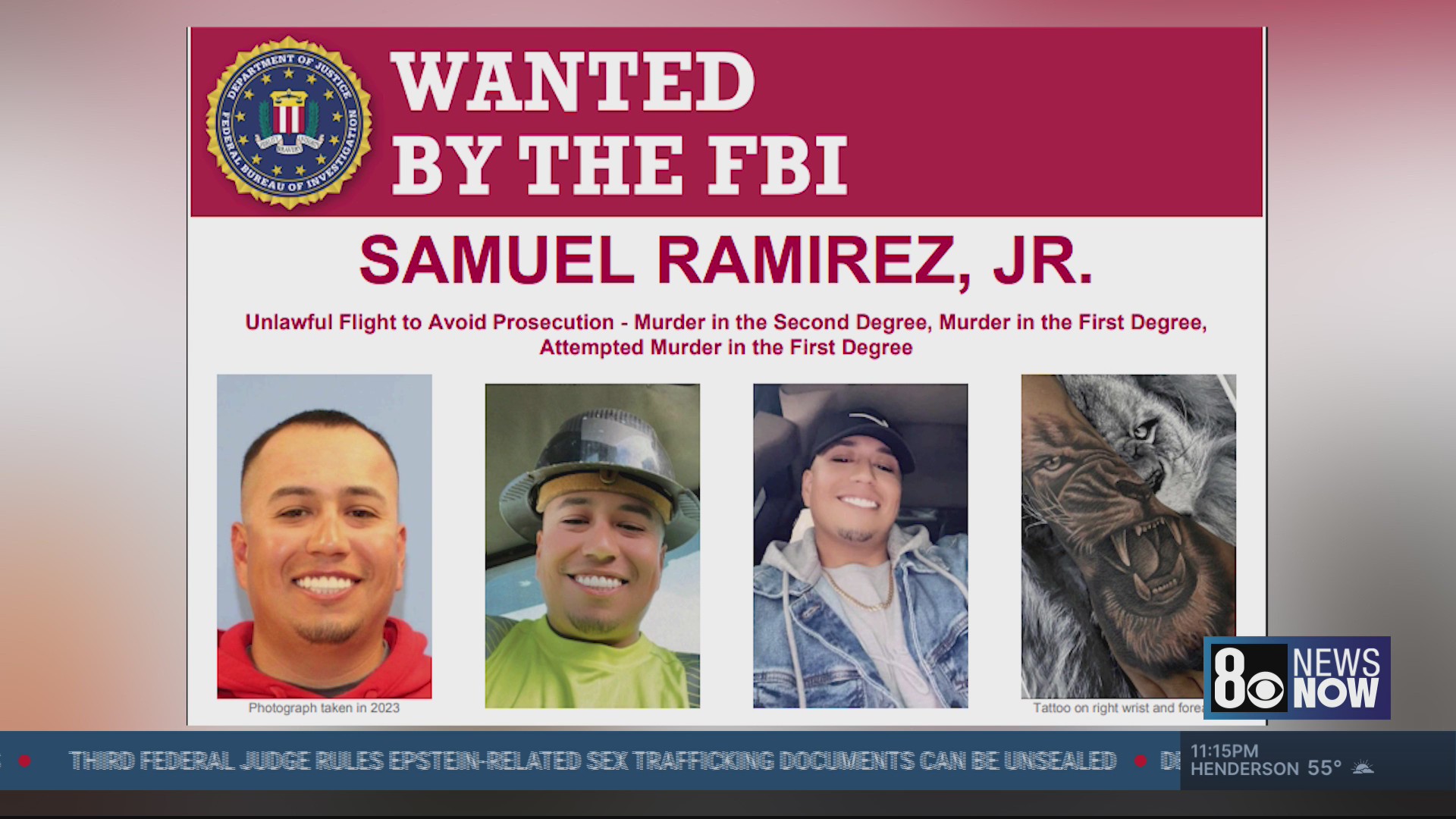 Man with ties to Las Vegas wanted for double murder in Washington – KLAS