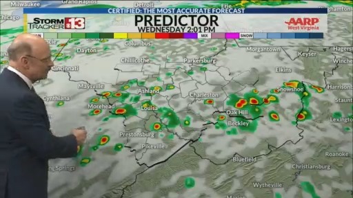 Spotty storms this week and very warm – WOWK 13 News