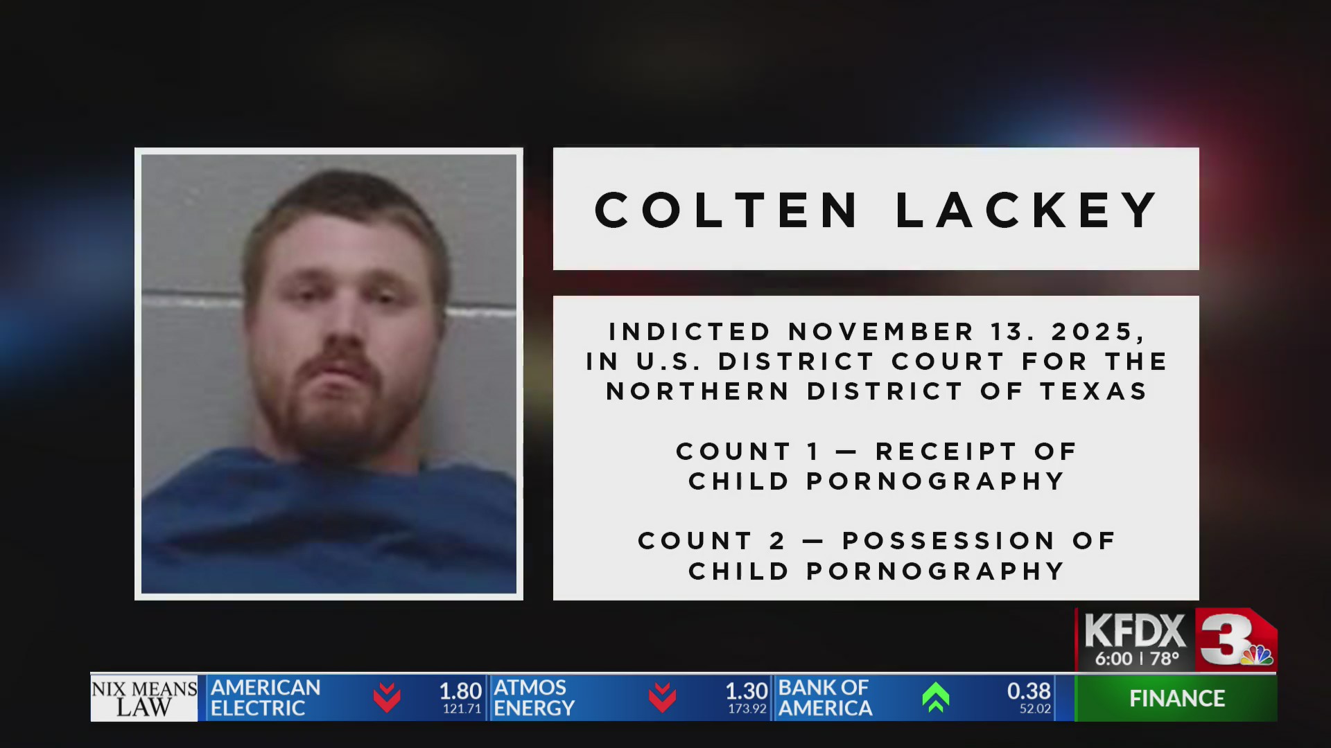 Man indicted on federal child pornography charges – Texomashomepage.com