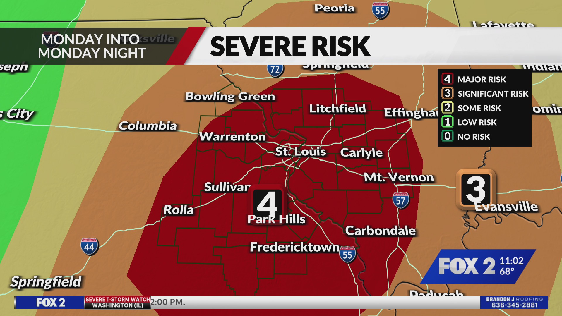 St. Louis Severe Weather Forecast Update – FOX 2