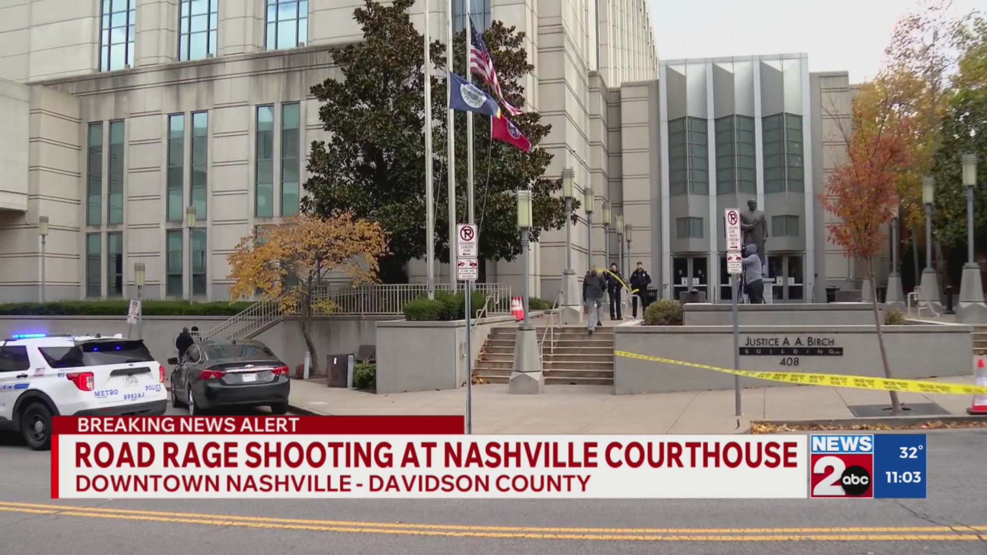 Road rage shooting at Nashville courthouse – WKRN News 2