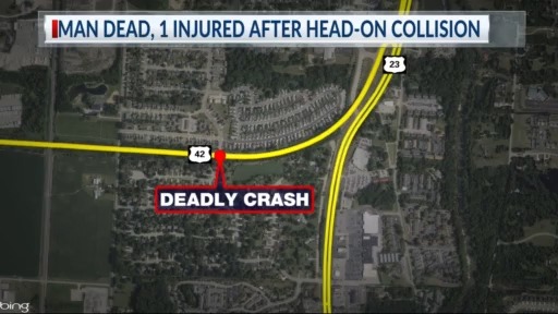 One dead after head-on crash in Delaware County – NBC4 WCMH-TV