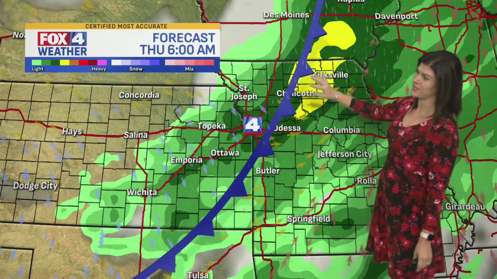 FOX4 Forecast: Warming up! – FOX 4 Kansas City WDAF-TV | News, Weather ...