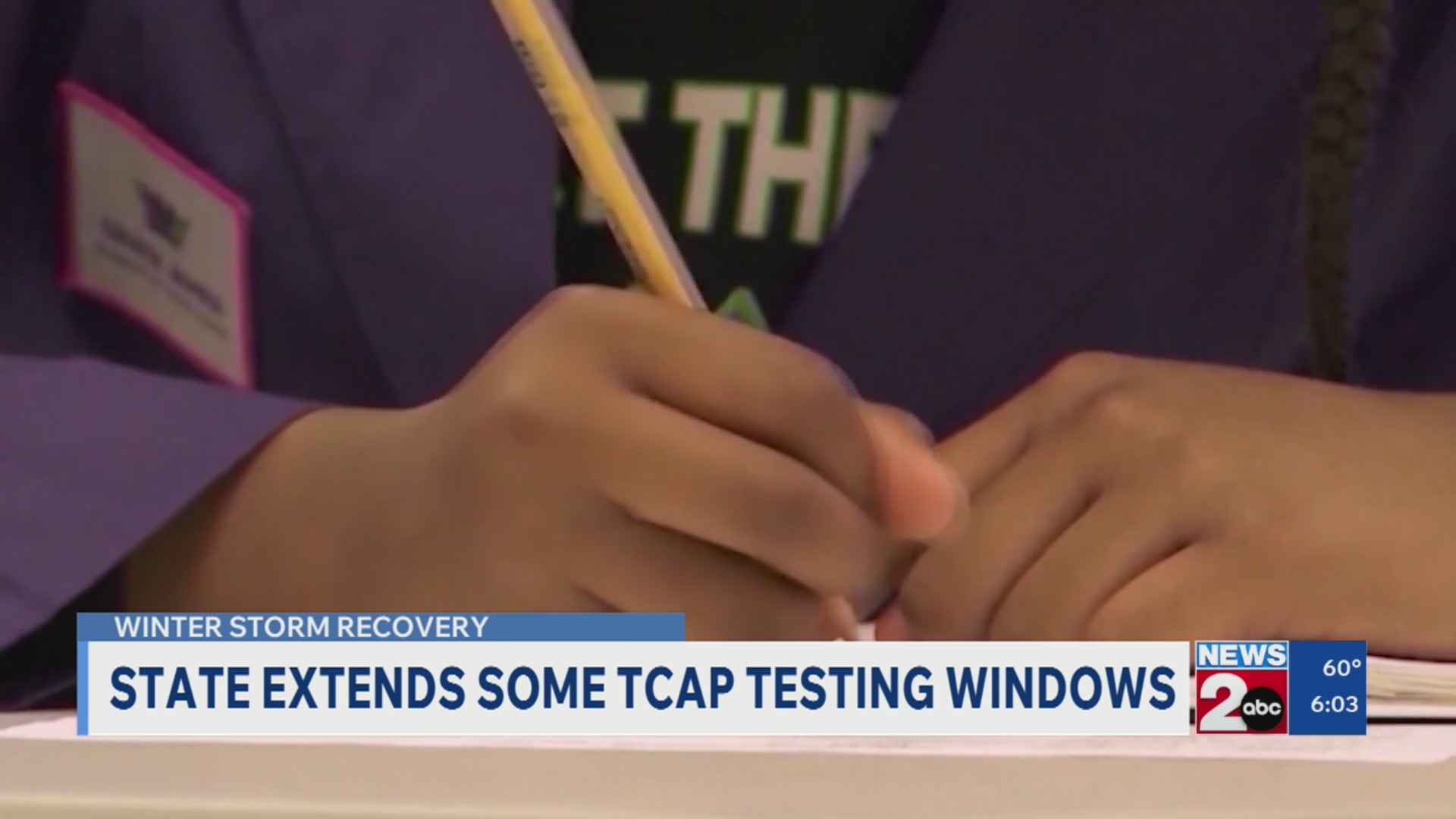 State extends some TCAP testing windows – WKRN News 2