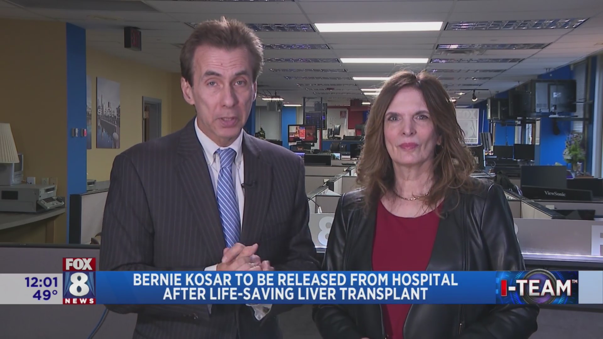 Bernie Kosar expected to be released from hospital – Fox 8 Cleveland WJW
