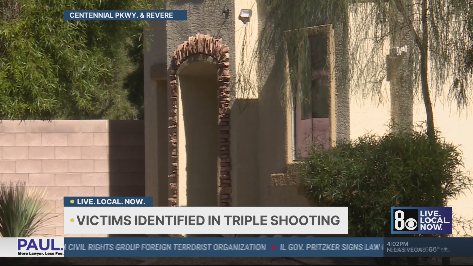 Teen, 15, killed in triple North Las Vegas shooting: coroner – KLAS