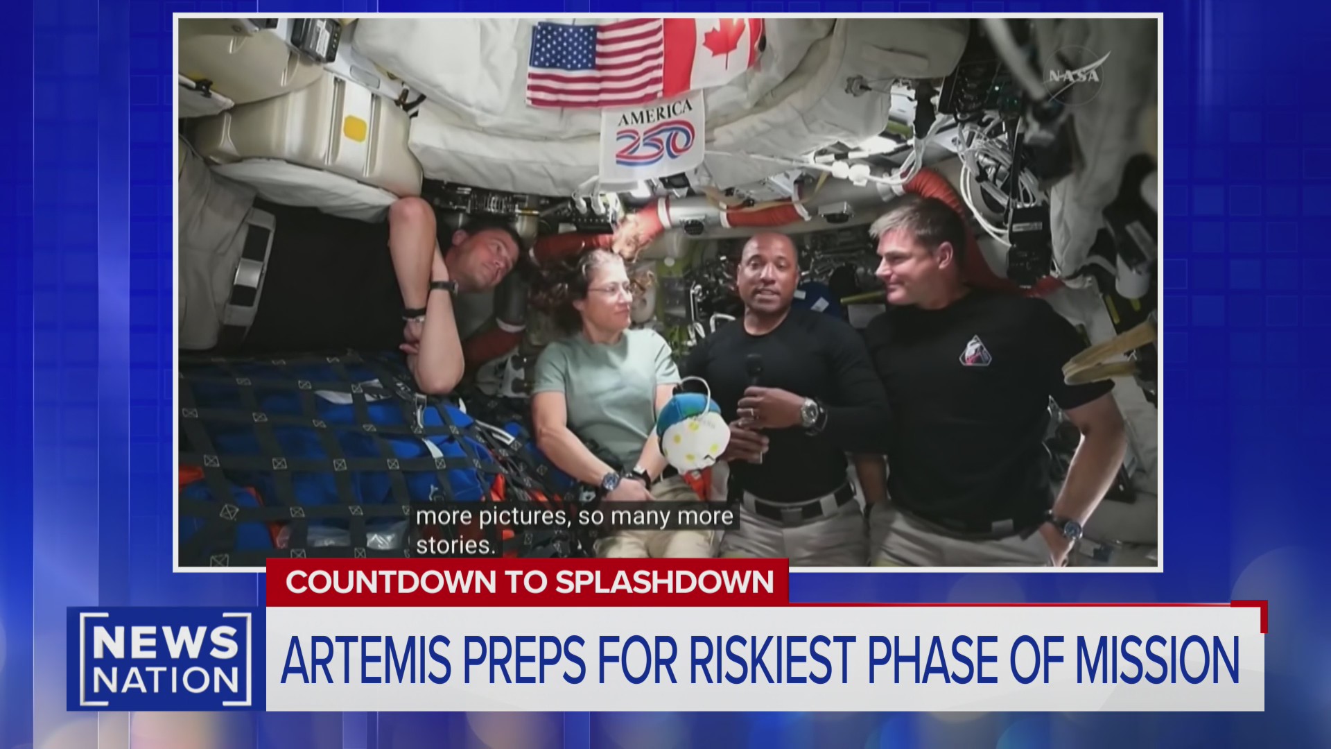 Former NASA astronaut not worried about Artemis II’s return to Earth ...