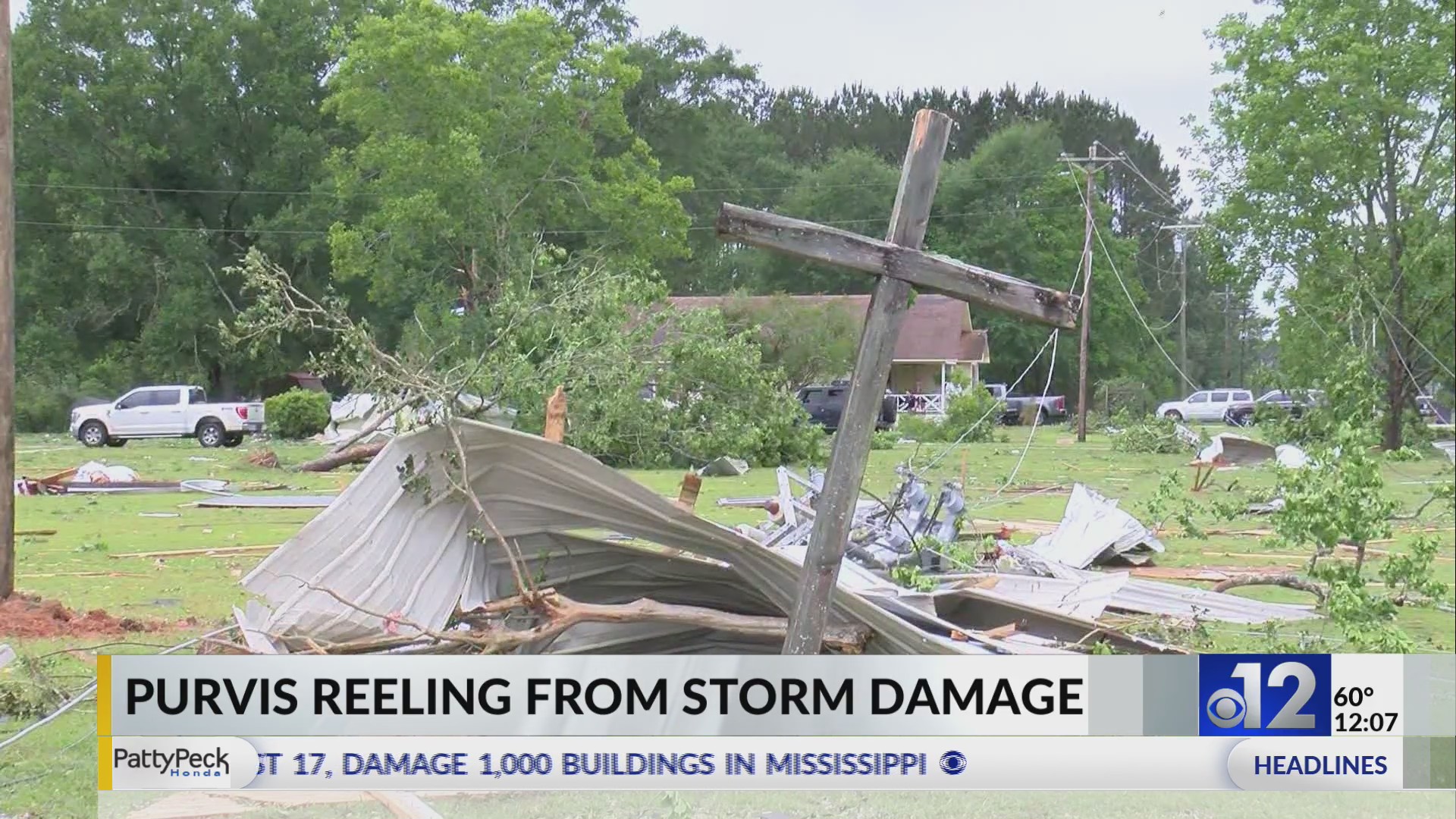 Severe storms cause major damage, injuries in Mississippi – WKRG News 5