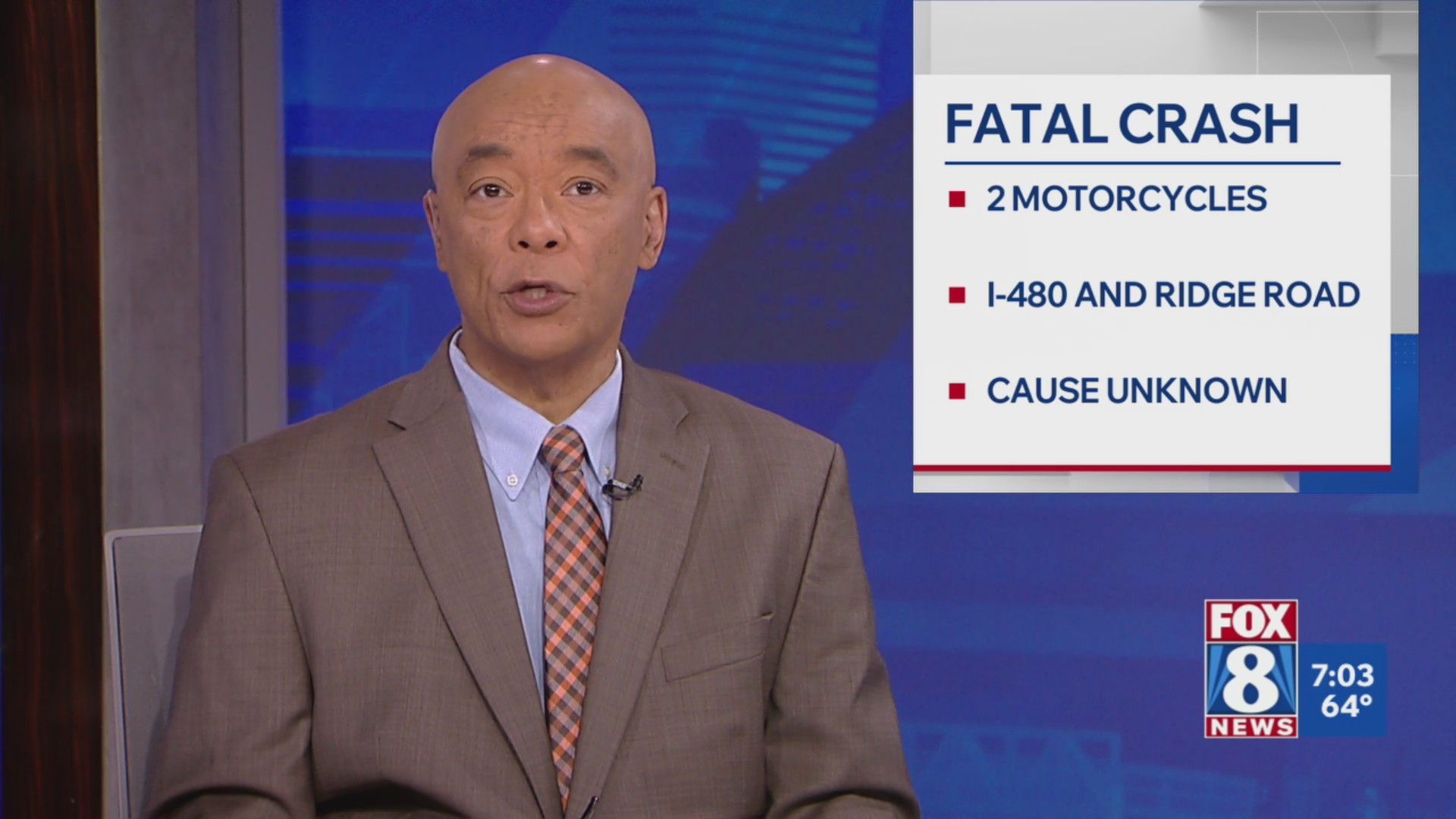 One man killed in motorcycle crash – Fox 8 Cleveland WJW