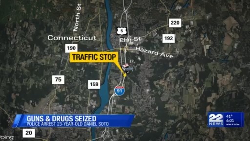 Enfield police seize drugs, firearm in traffic stop – WWLP