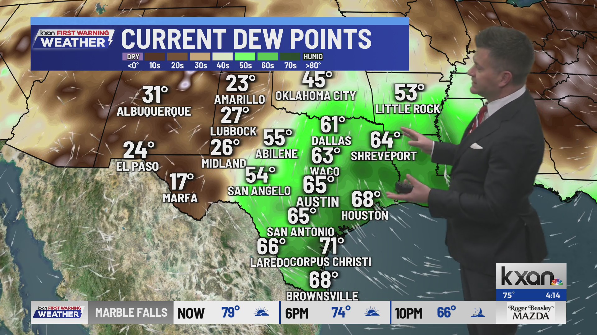 Clouds to sun, warm and humid all week | KXAN Forecast (Dec. 22) – KXAN ...