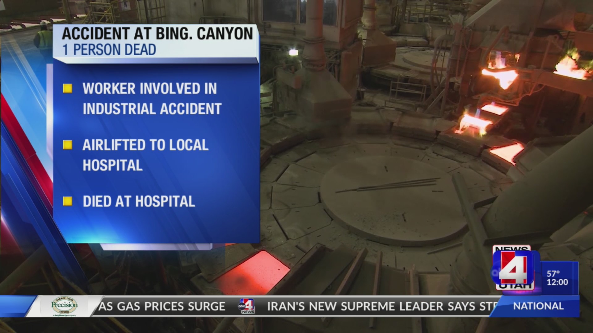 Industrial fatality at Kennecott Copper Mine – ABC4 Utah