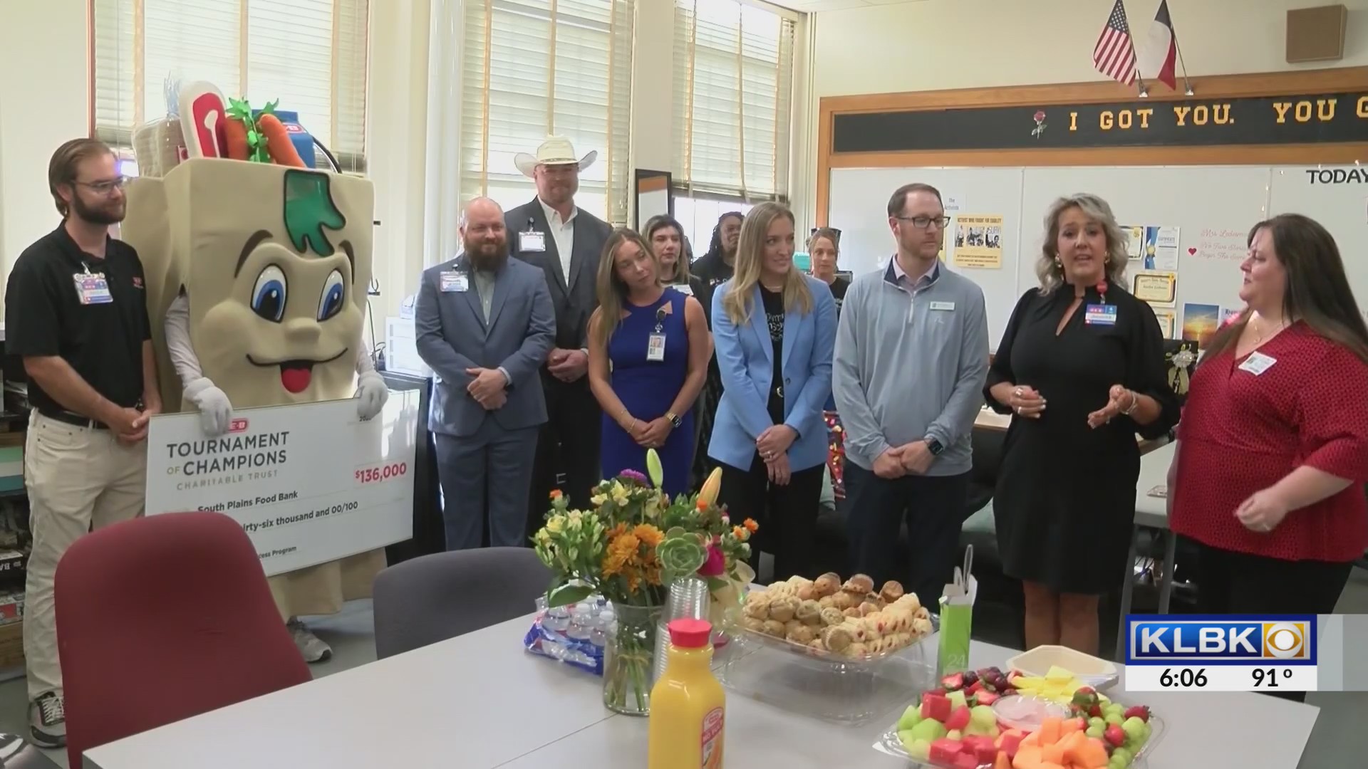 South Plains Food Bank, CIS, H-E-B partner to fill campus food pantries