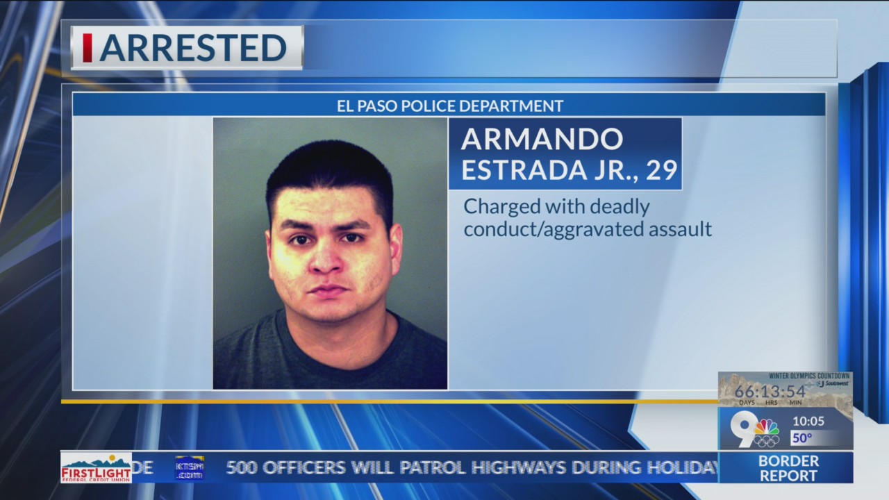 Man arrested after allegedly shooting at bar after fight – KTSM 9 News