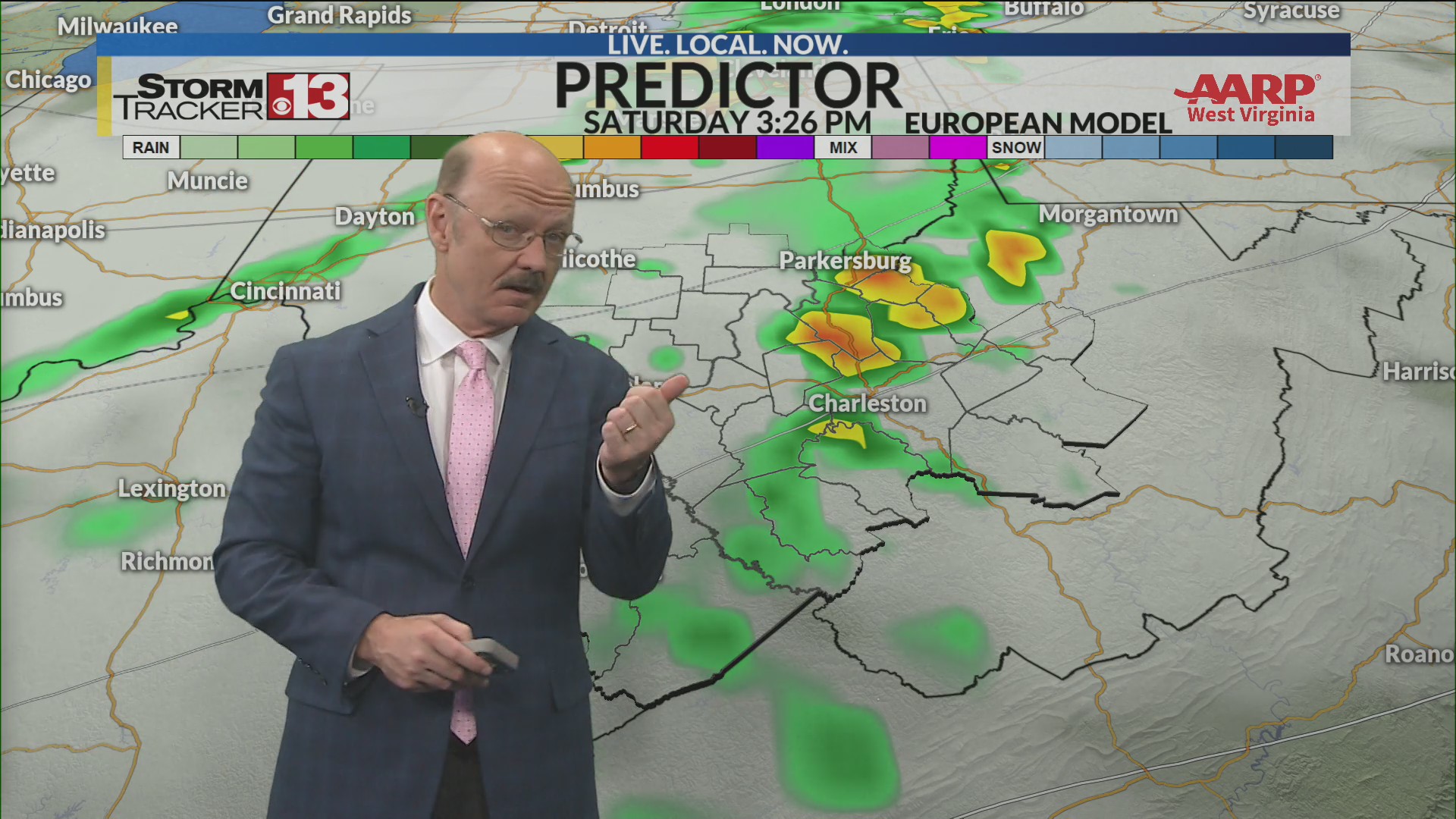 Storms Thursday but staying warm well beyond the rain – WOWK 13 News