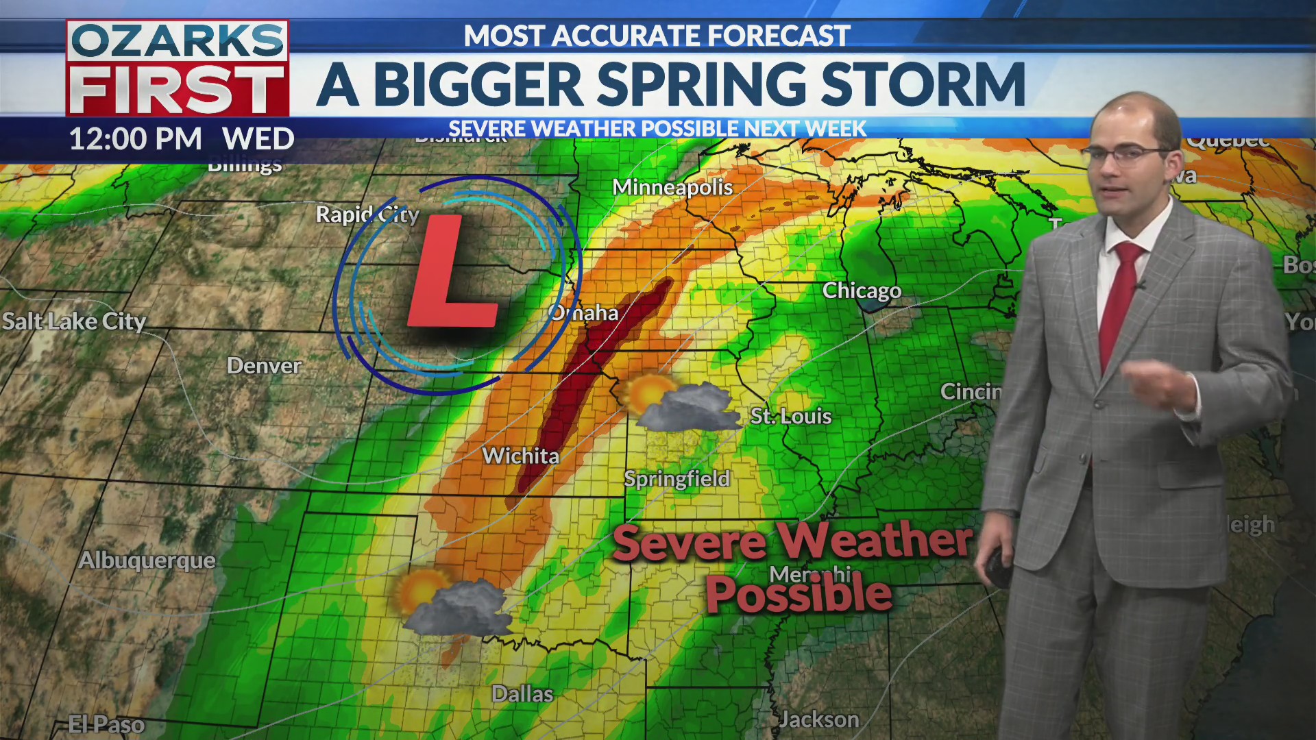 Active spring pattern begins tomorrow – KOLR – OzarksFirst.com