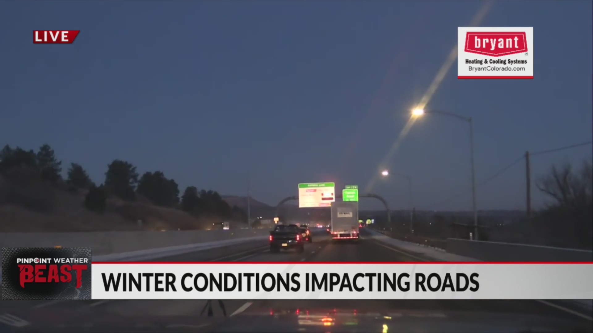 Winter weather conditions impacting morning commute Monday – FOX31 Denver