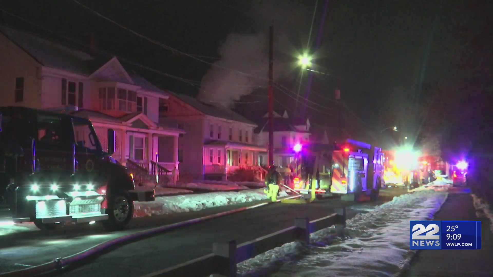 Westfield crews put out house fire on Howard Street – WWLP