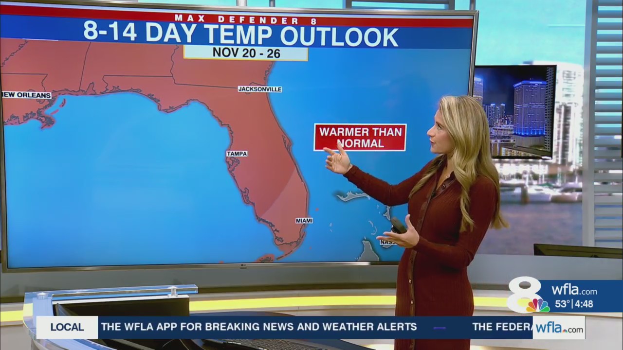 Gorgeous stretch of weather through the weekend – WFLA