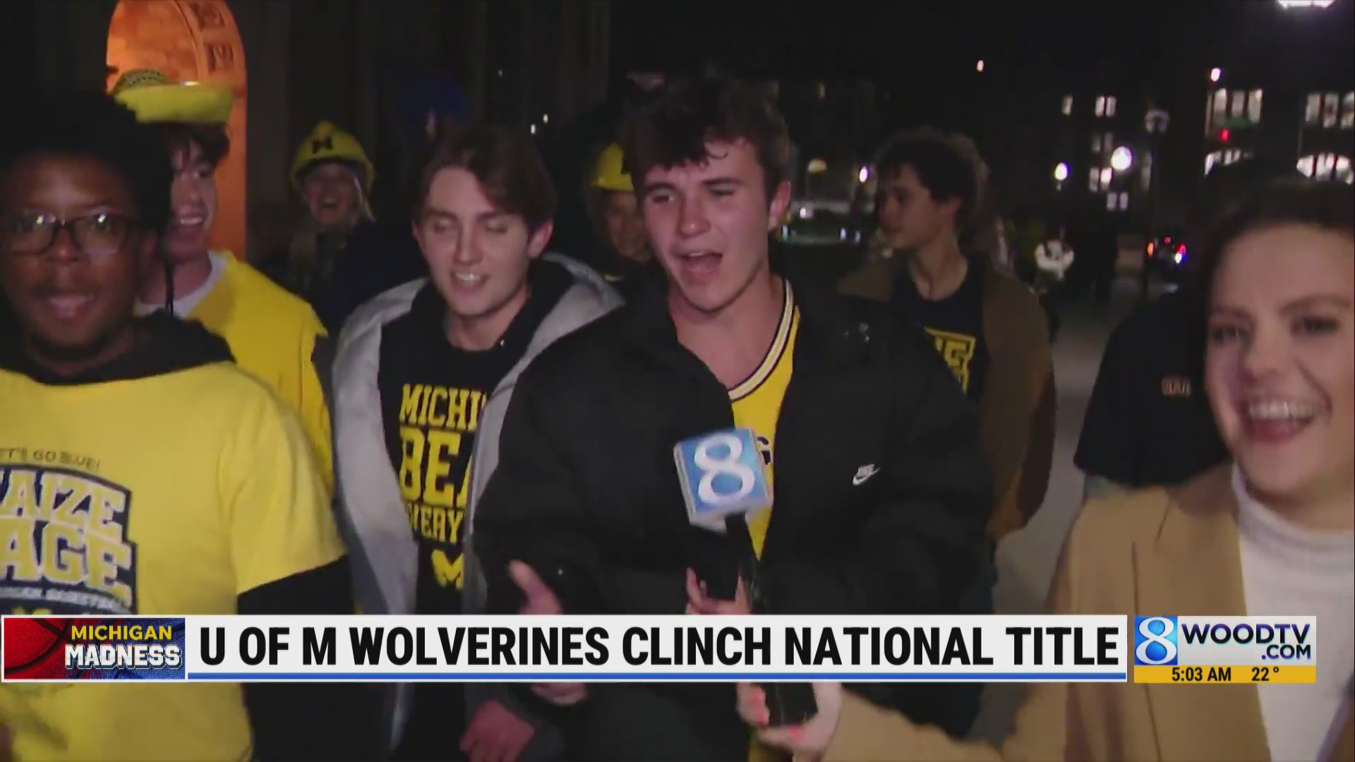 Fans celebrate as Wolverines clinch national title – Fox 8 Cleveland WJW
