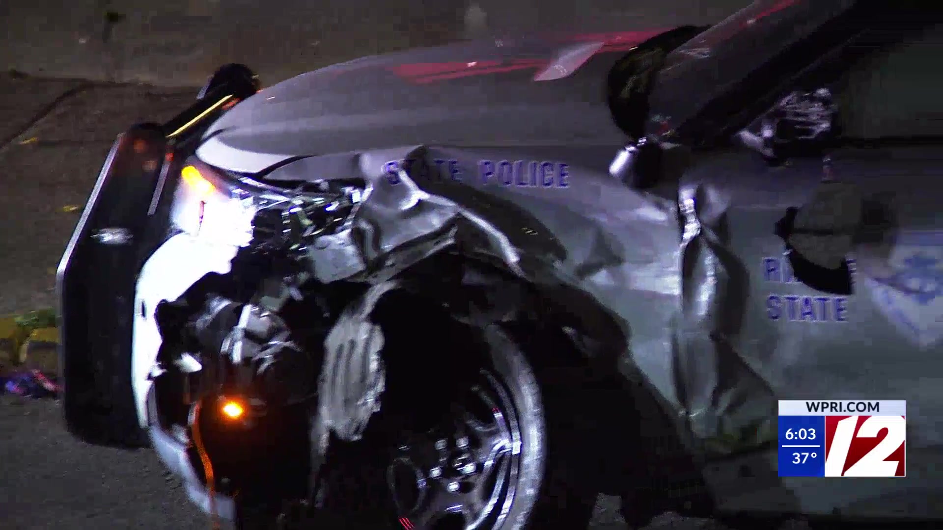 Driver charged with DUI after crashing into RISP cruiser – WPRI.com