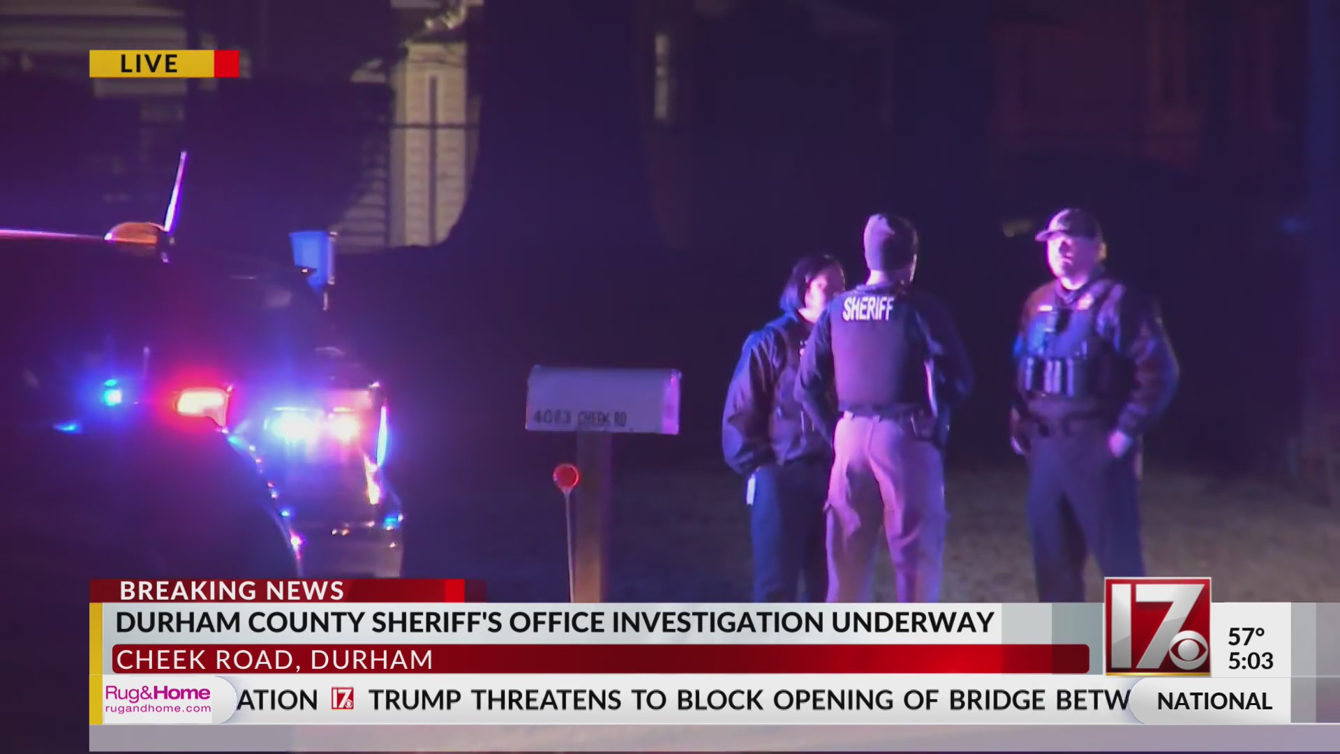 Durham County Sheriff’s Office investigation underway on Cheek Road ...