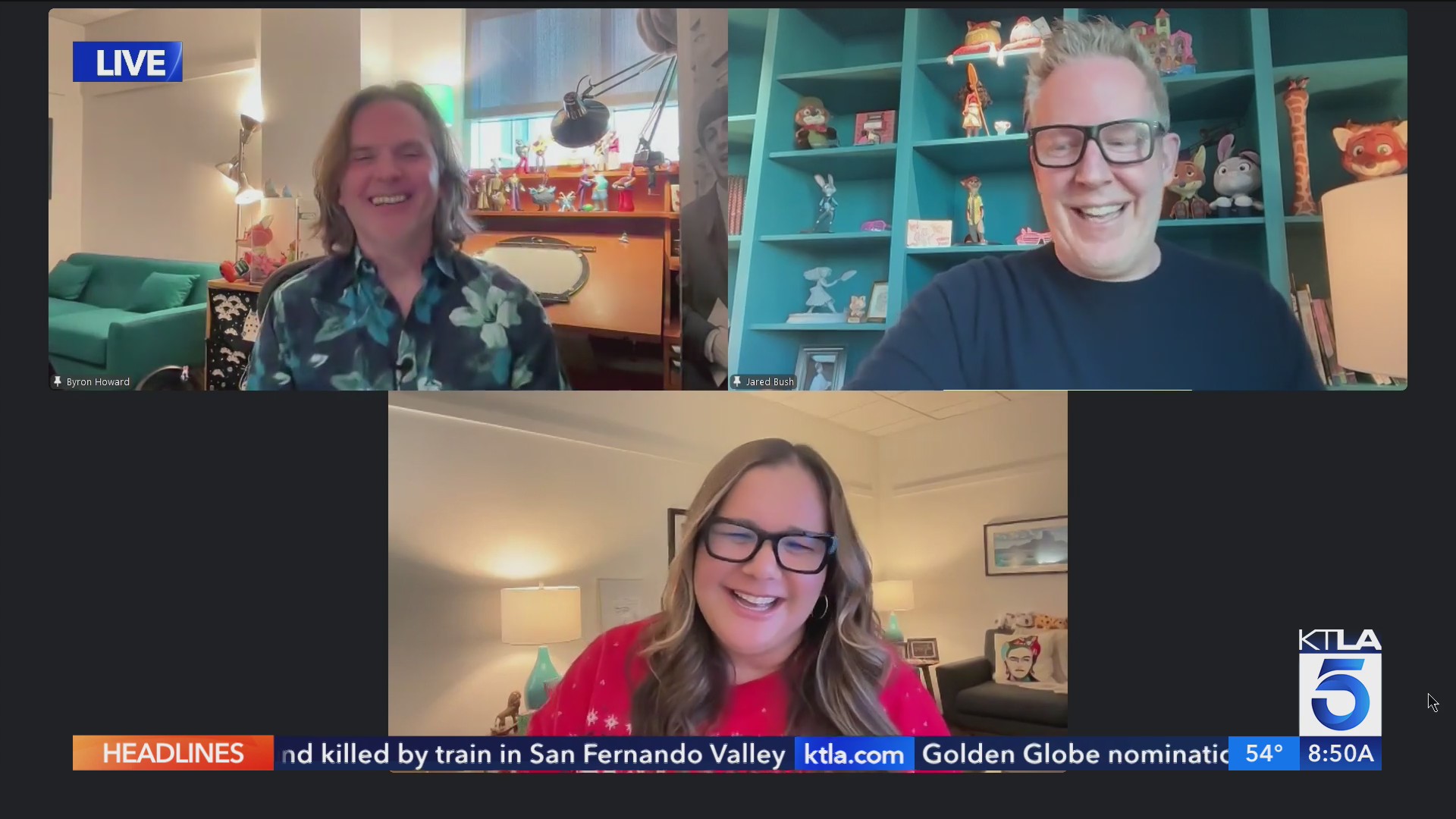 Zootopia 2 Co Directors Jared Bush Byron Howard And Producer Yvett