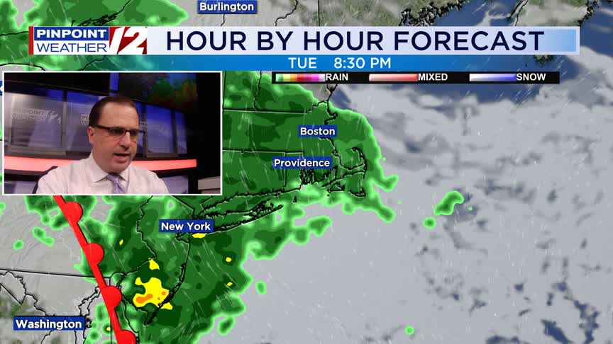 WPRI 12 Weather Now 11/24/25: Dry Today; Rain Arrives Tuesday Evening ...