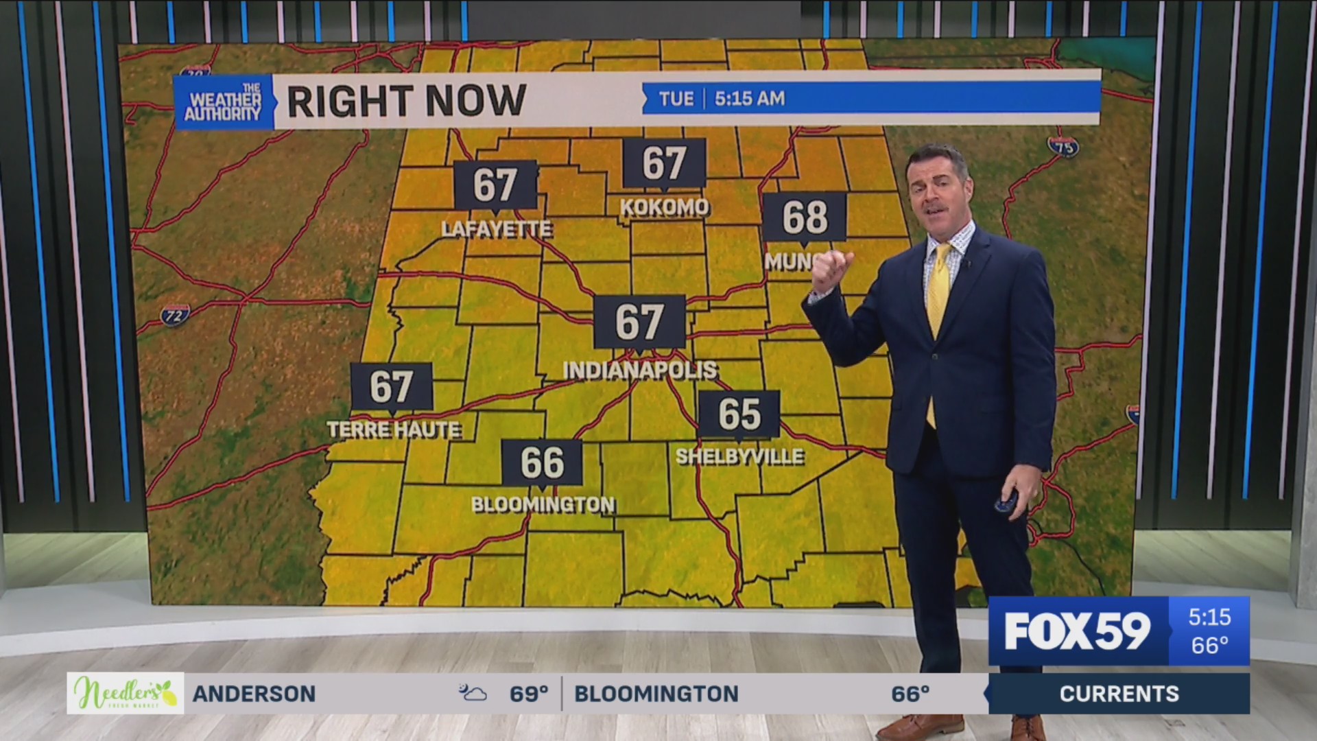 More 80° warmth and more storms inbound – Fox 59