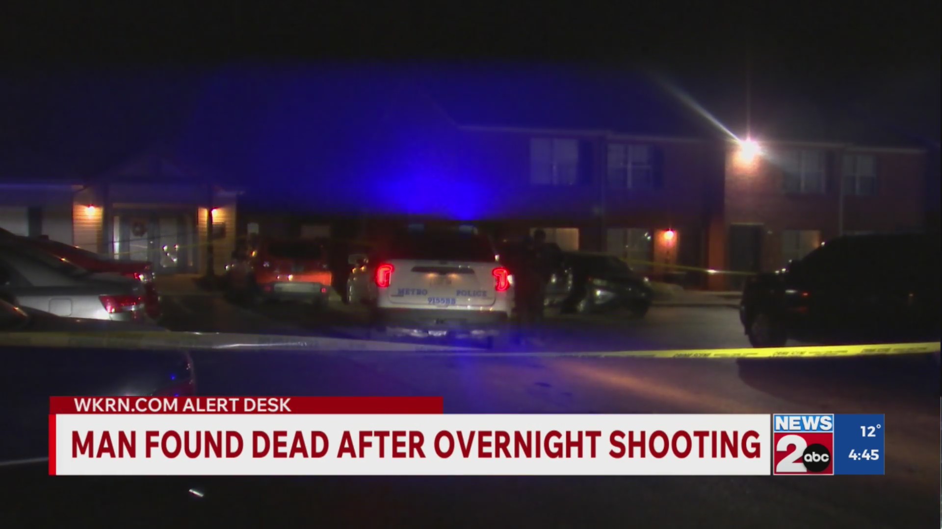 Man found dead after overnight shooting – WKRN News 2