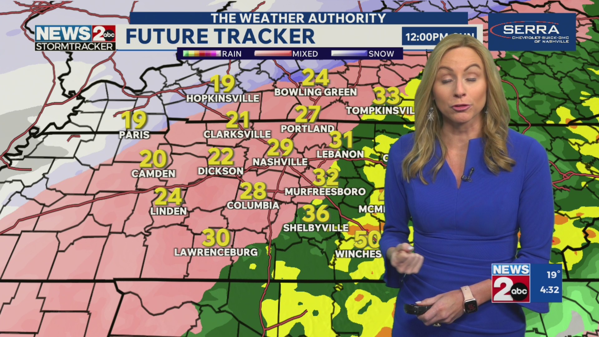 WKRN Weather Authority 4:30 p.m. update – WKRN News 2