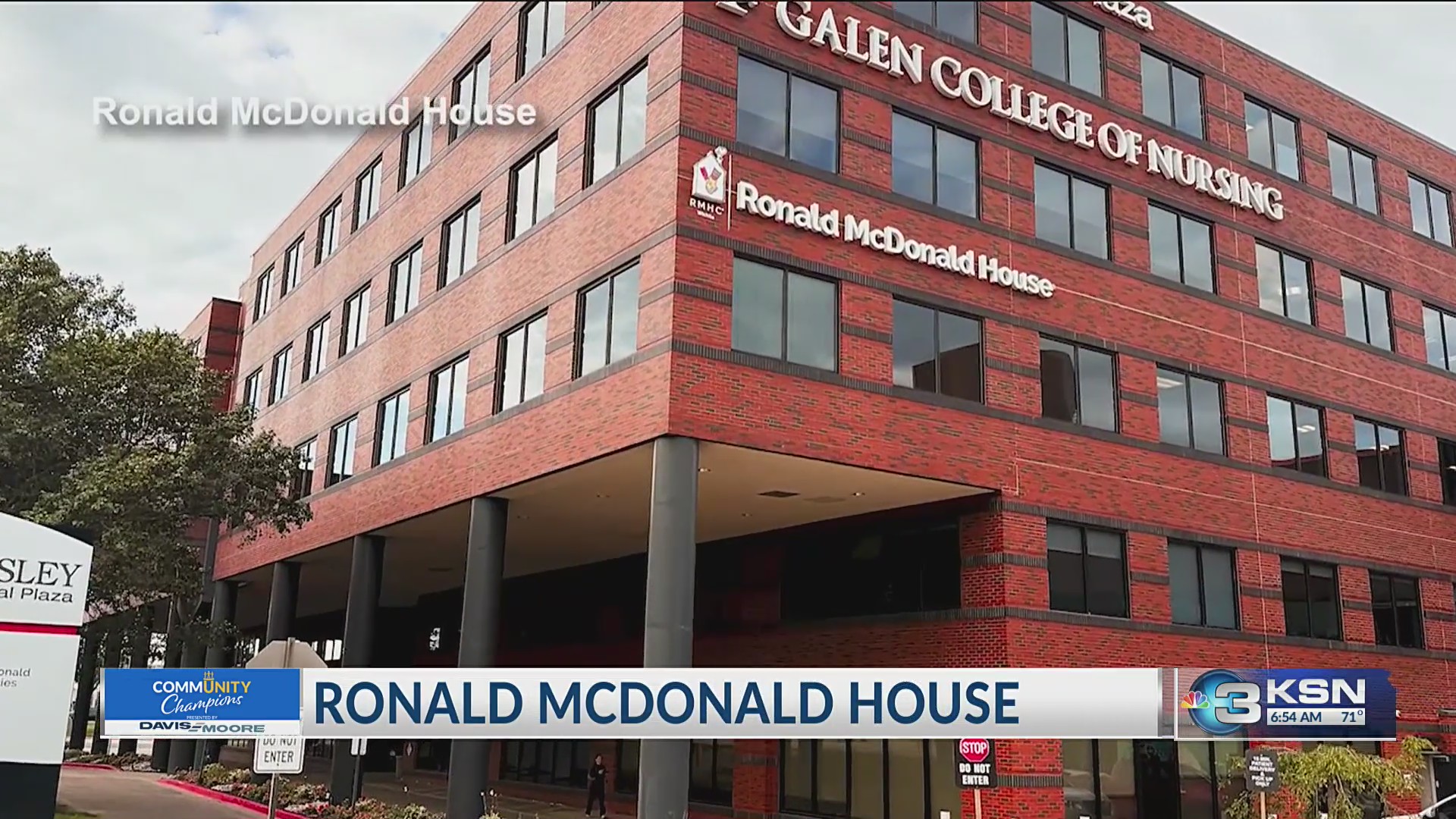 Ronald McDonald House helps families at critical time
