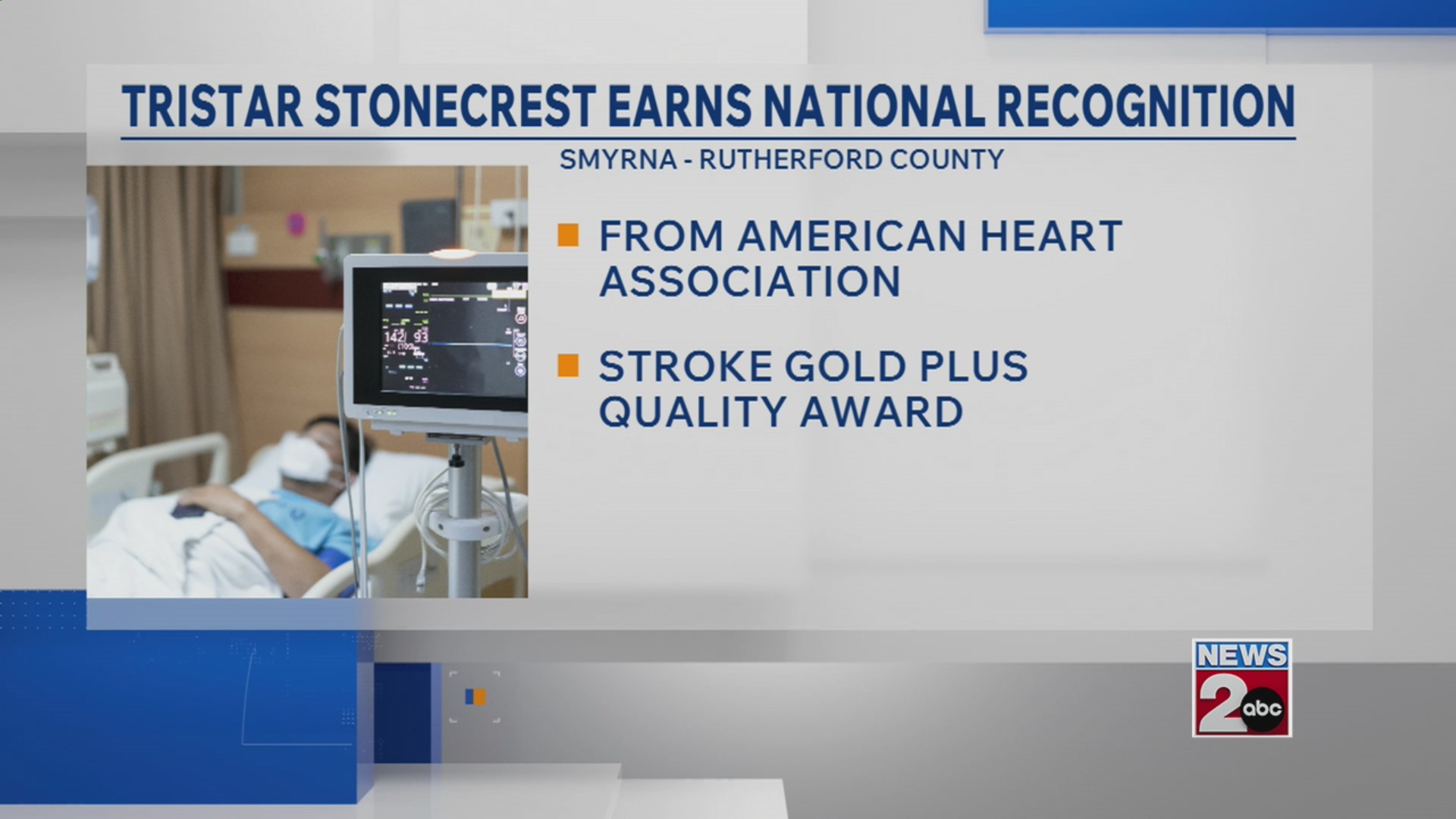 TriStar StoneCrest Medical Center earns national recognition for stroke care