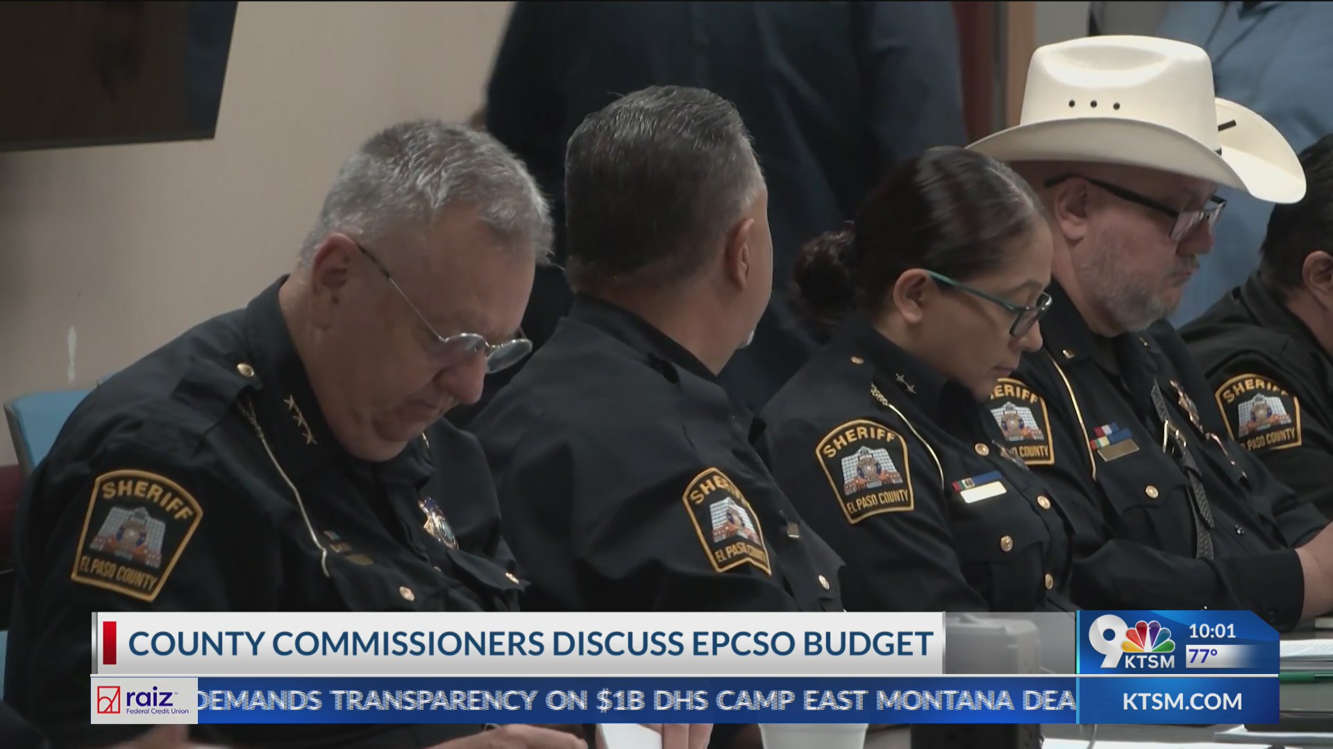 El Paso officials deliberate on sheriff’s budget – KTSM 9 News
