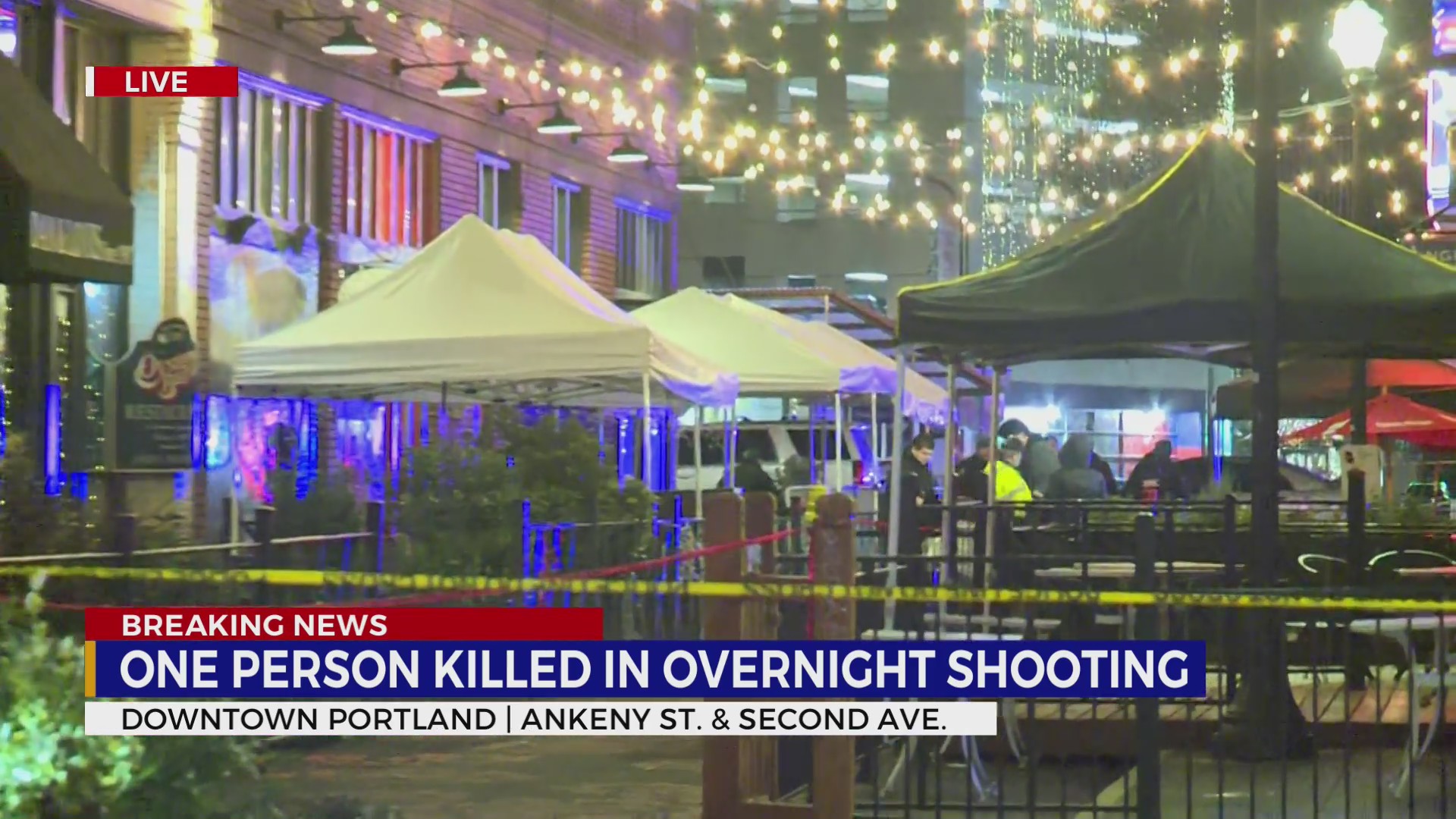 One dead, one hospitalized after Downtown Portland shooting – KOIN.com