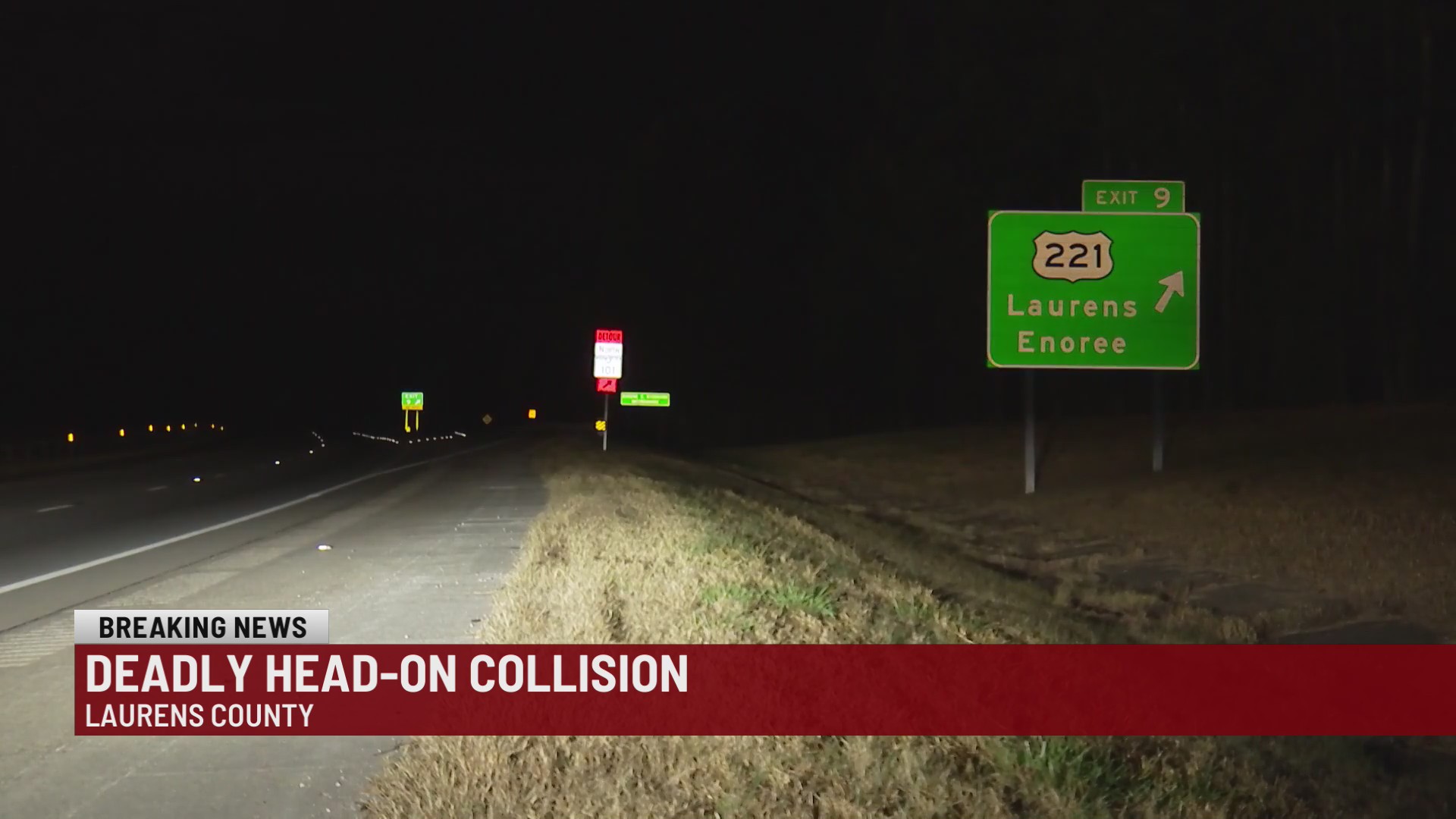 Two killed in wrong-way crash on I-385 in Laurens Co. – WSPA 7NEWS