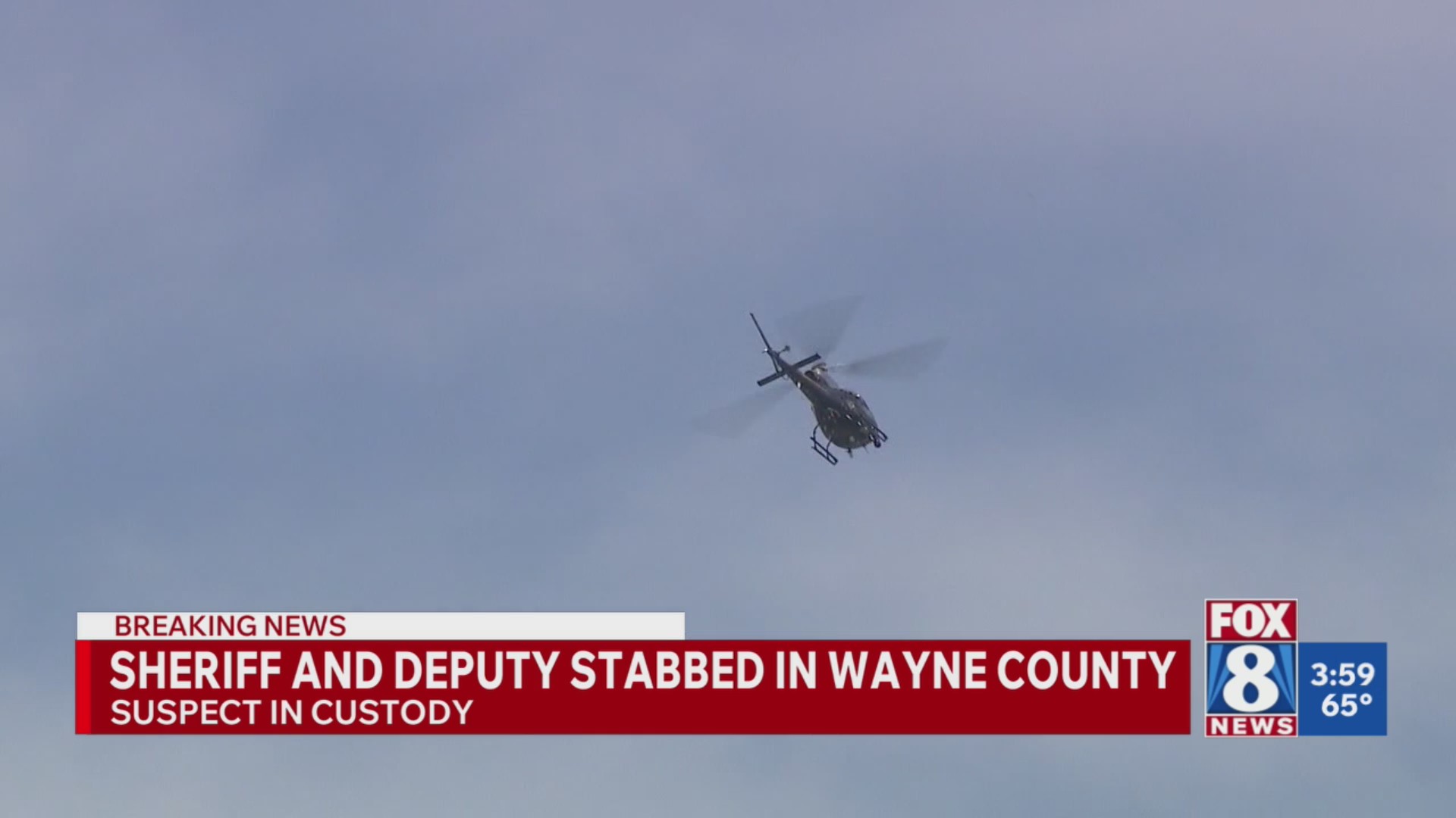 Suspect now in custody after sheriff, deputy stabbed – Fox 8 Cleveland WJW