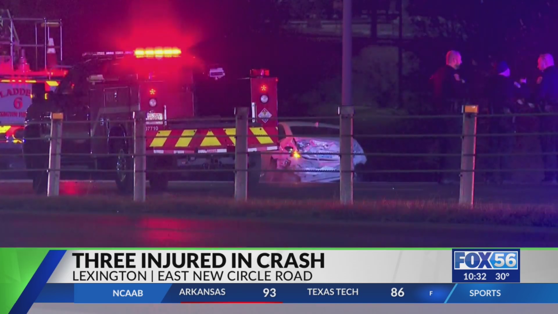 New Circle Road crash sends 3 to hospital – FOX 56 News