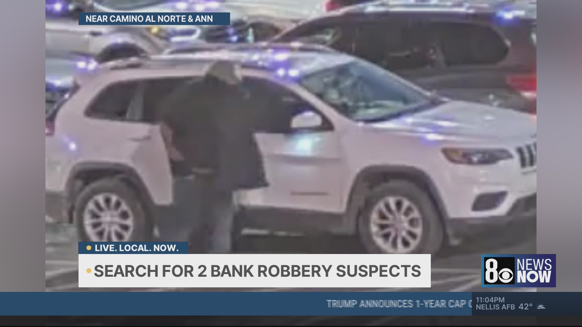 North Las Vegas police seek 2 suspects in bank robbery – KLAS