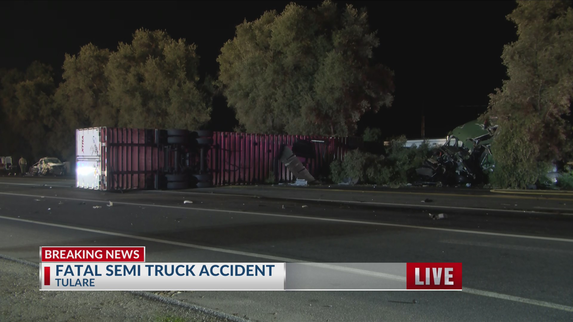 1 dead, 2 injured in crash with semi-truck near Lindsay – CBS47 and ...