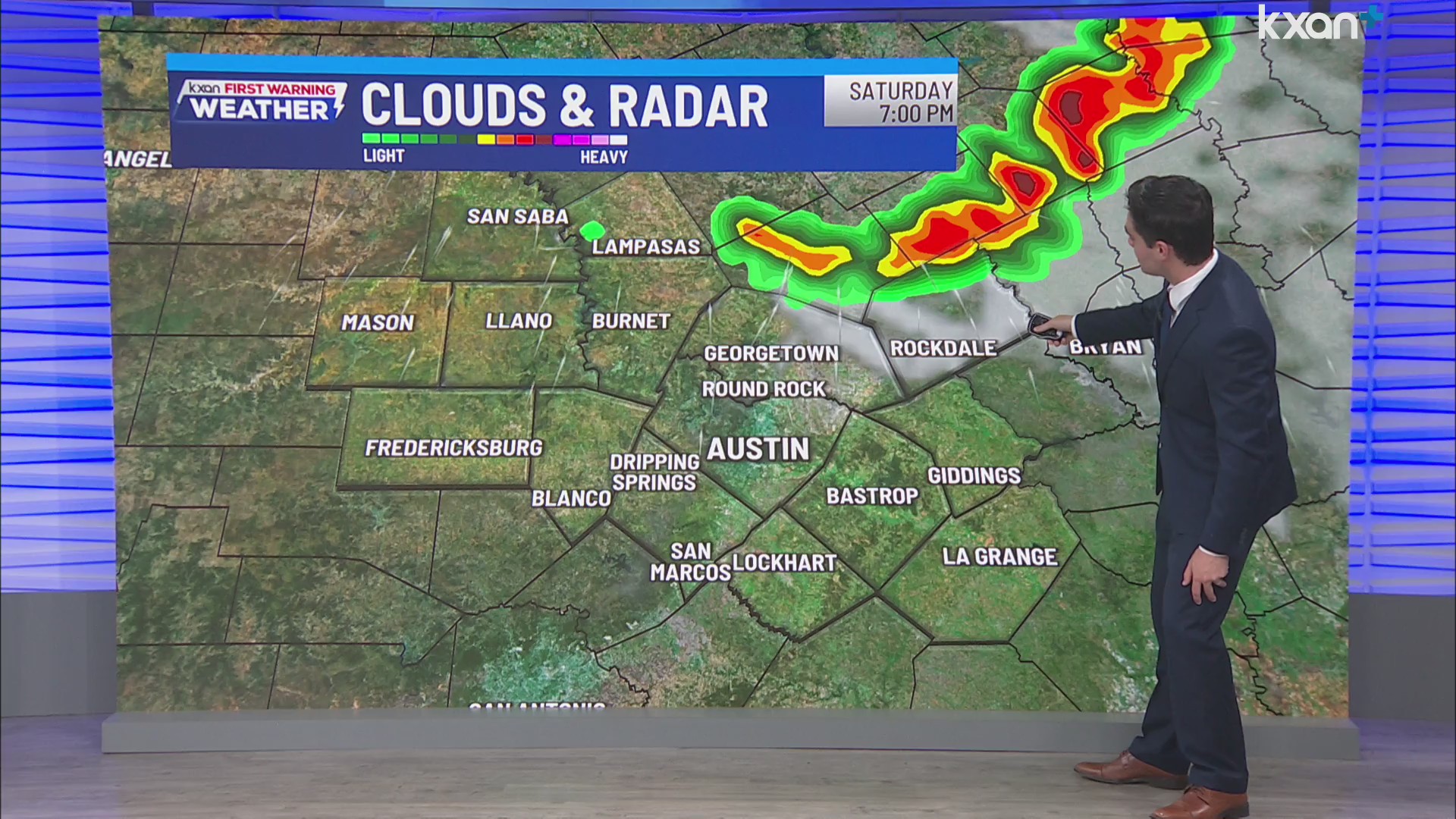 Very isolated strong to severe thunderstorms possible | KXAN Weather ...