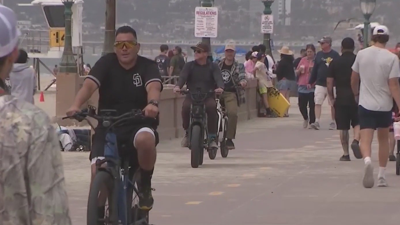 Spring Break Mapping Crackdown on boardwalk e-bikes as spring break crowds visit San Diego ...