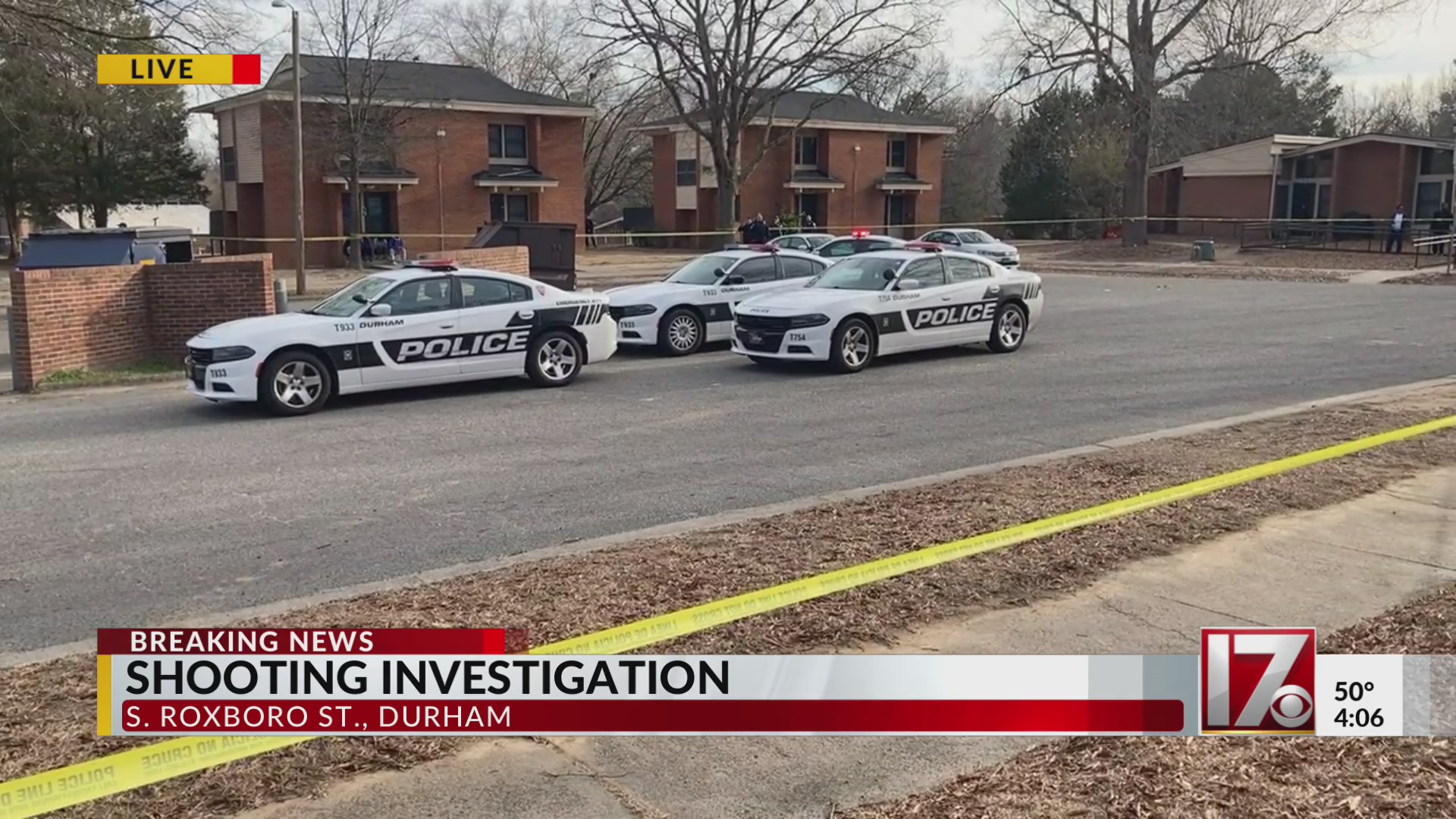 Shooting investigation on South Roxboro Street in Durham – CBS17.com