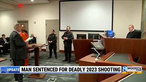 Man sentenced to life in prison for 2023 murder – WOODTV.com