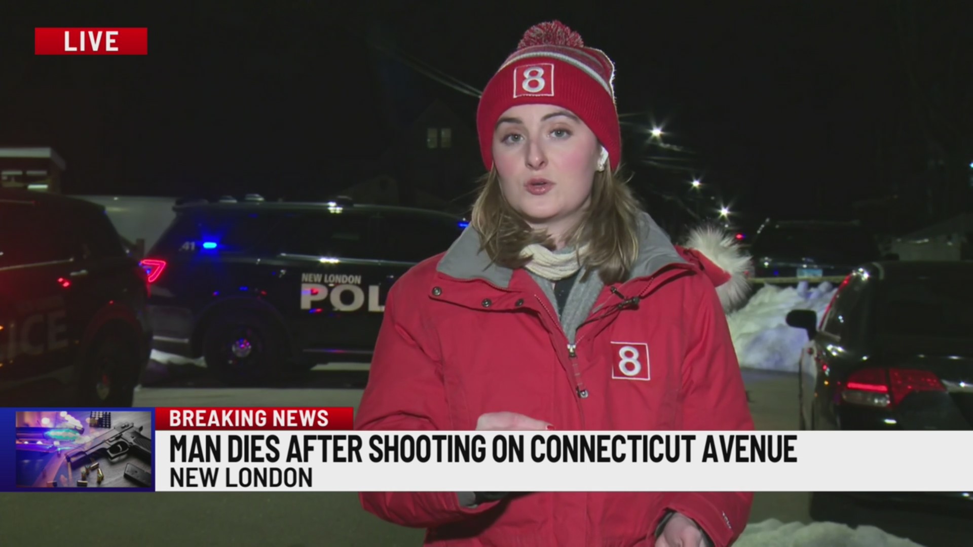 Man dies after found with gunshot wound in New London – WTNH.com