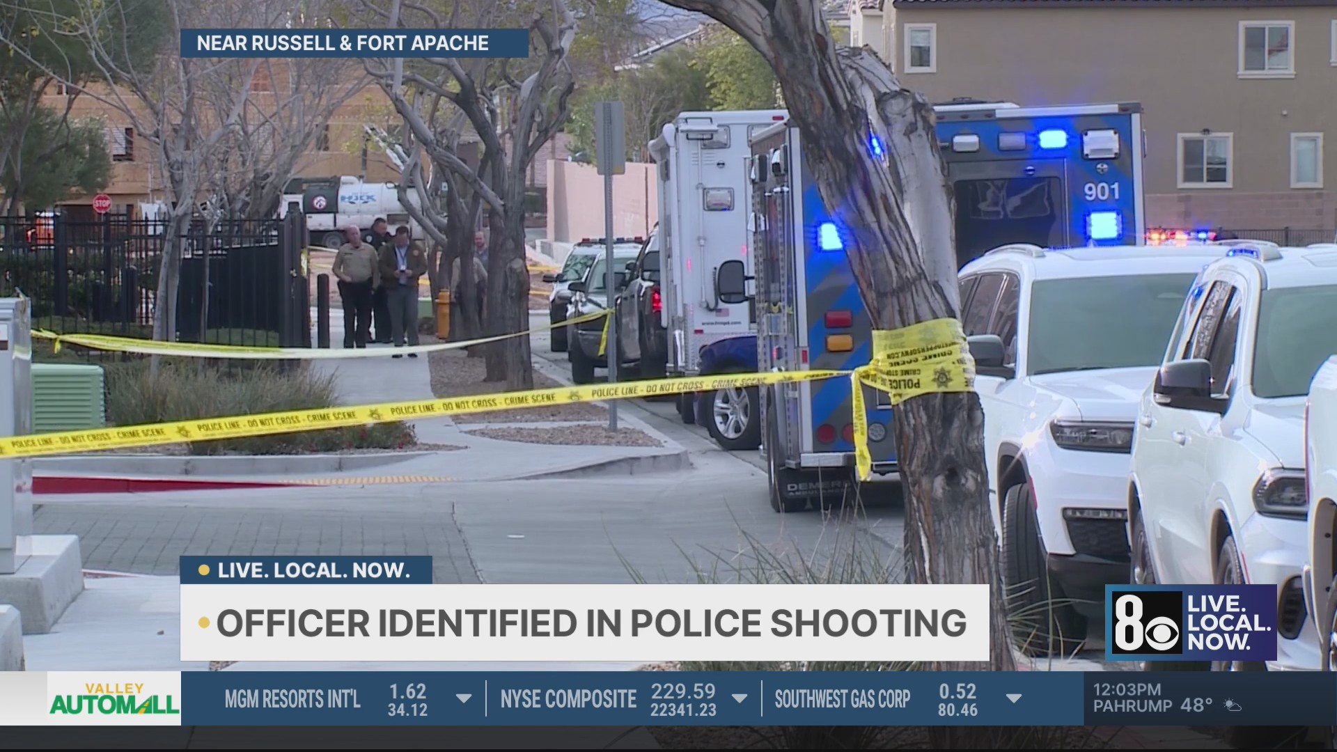 Las Vegas police ID officer-involved in first police shooting of 2026 ...