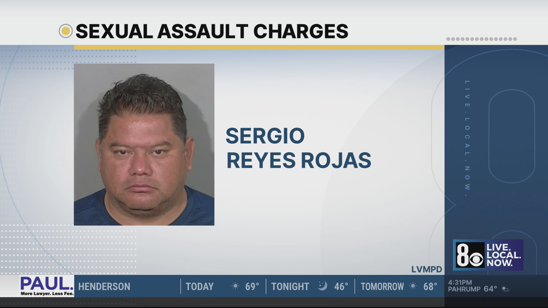 Las Vegas police seek more victims after man arrested on child sex ...