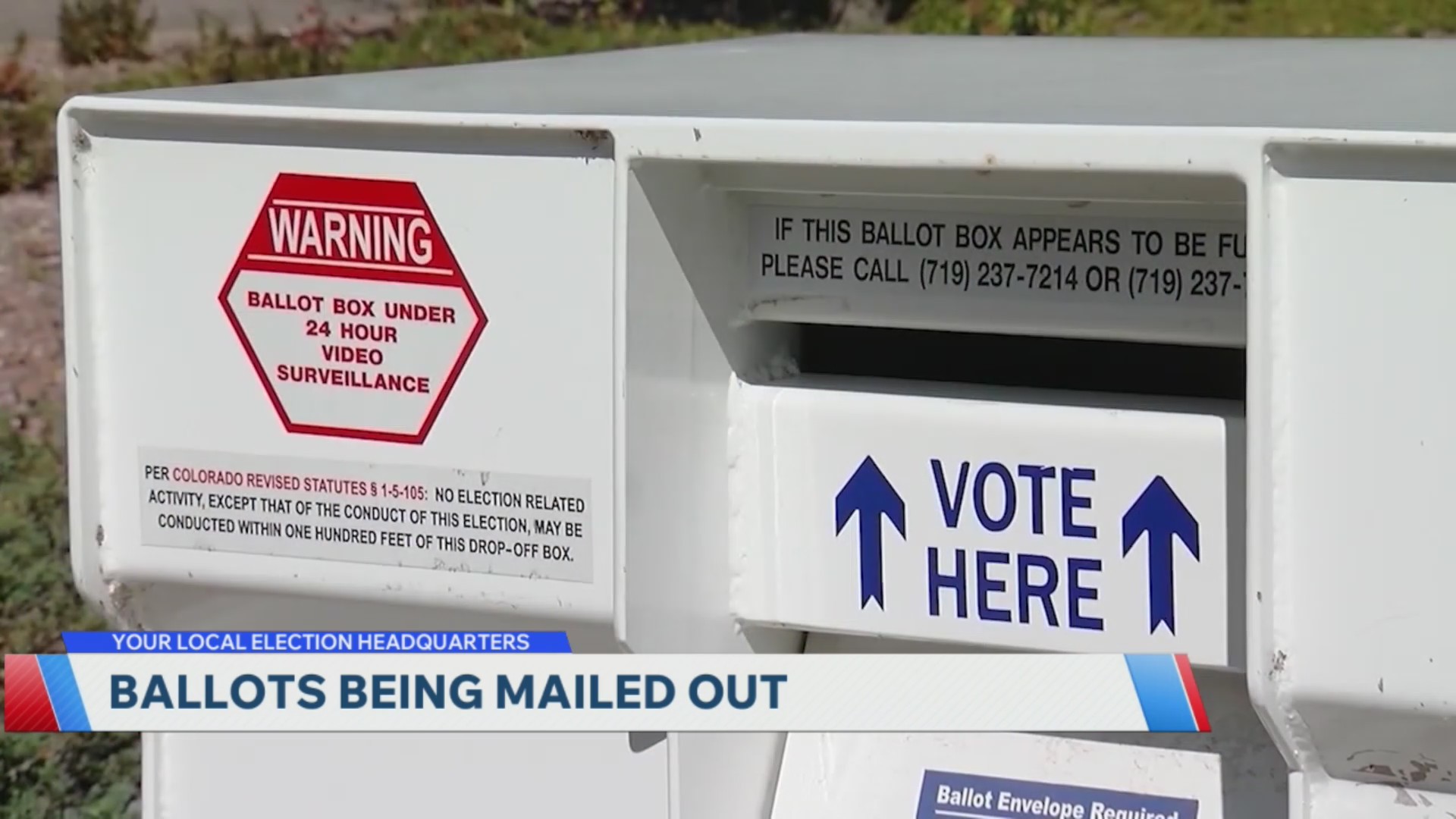 Pinpoint Point D Midterm ballots are being sent out to voters – FOX31 Denver